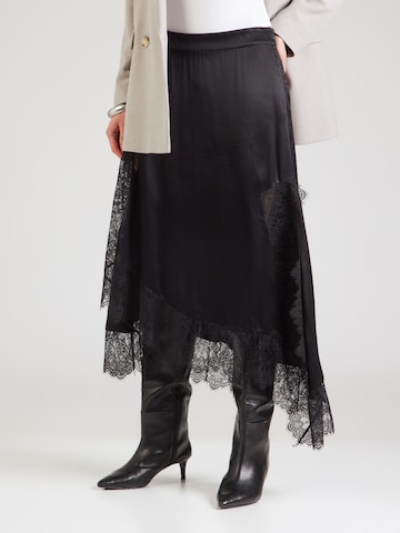 Jupe 'RAIS' Munthe en noir : devant