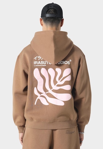 Veste de survêtement 'Sumi' Irasuto Studios en marron : devant