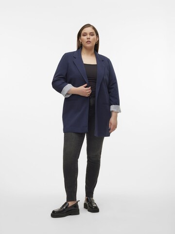 Vero Moda Curve Blazer 'CHARUKI' in Blau