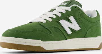 Baskets basses '480' new balance en vert : devant