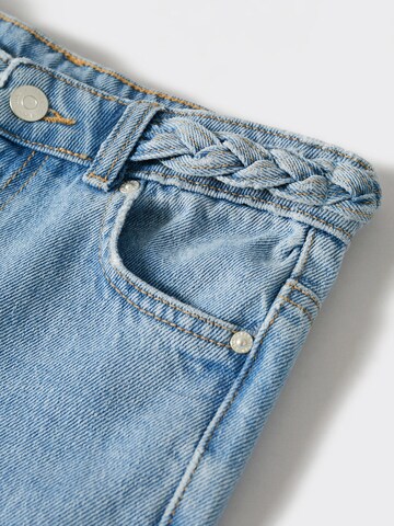 Regular Jeans de la MANGO KIDS pe albastru