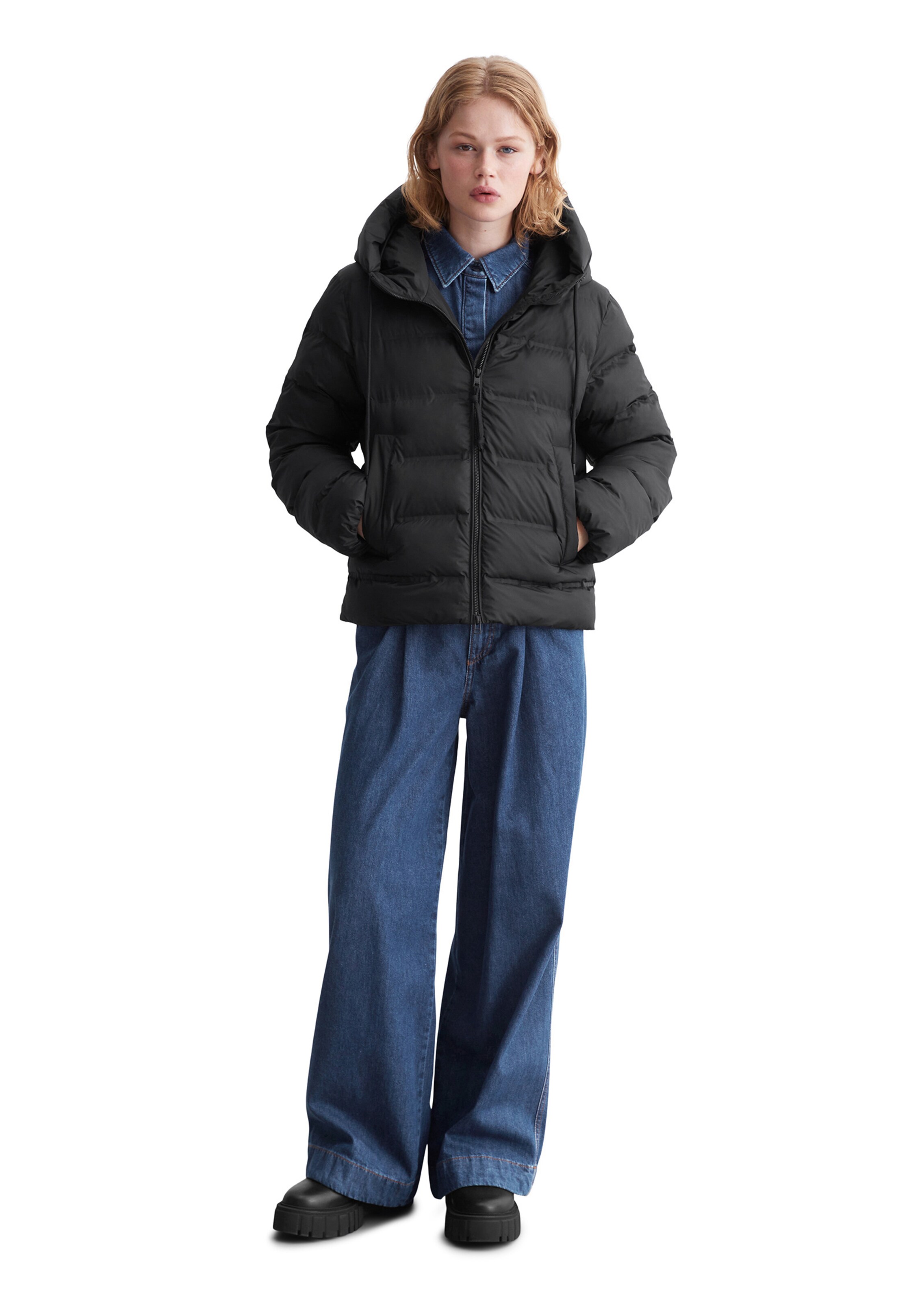 Veste mi-saison Marc O'Polo DENIM en noir