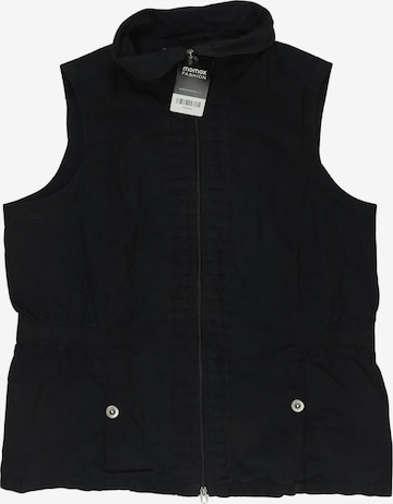 VIA APPIA DUE Weste 4XL in Schwarz: Vorderseite