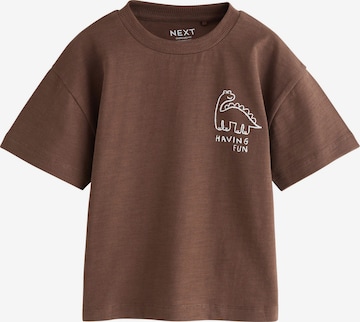 Next Shirt in Brown: front