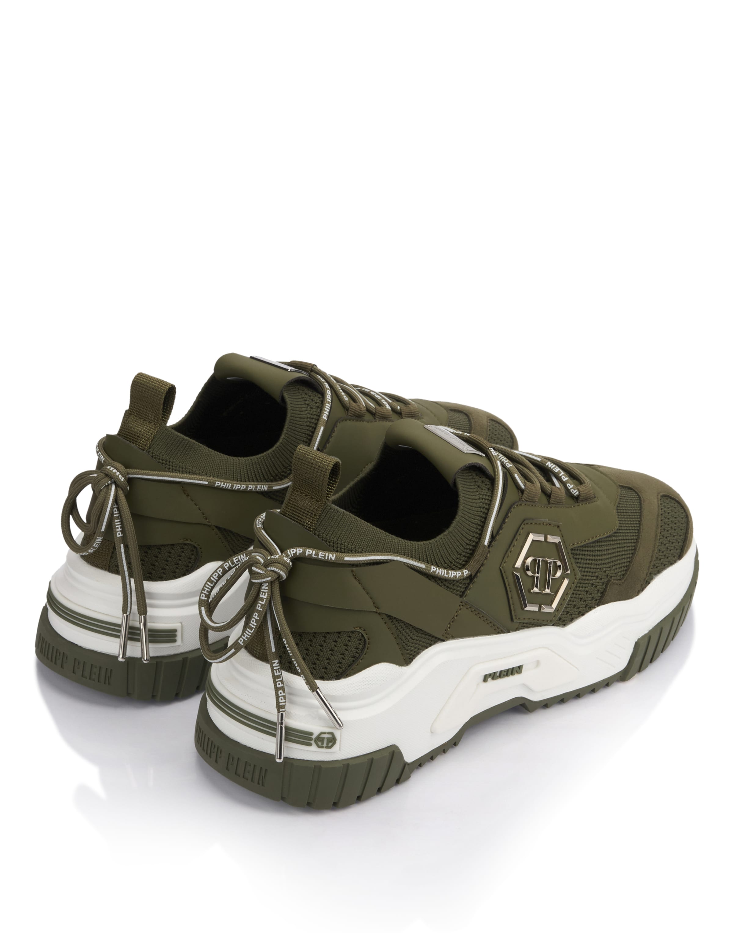 Philipp Plein - Zapatillas deportivas bajas 'Predator' en verde