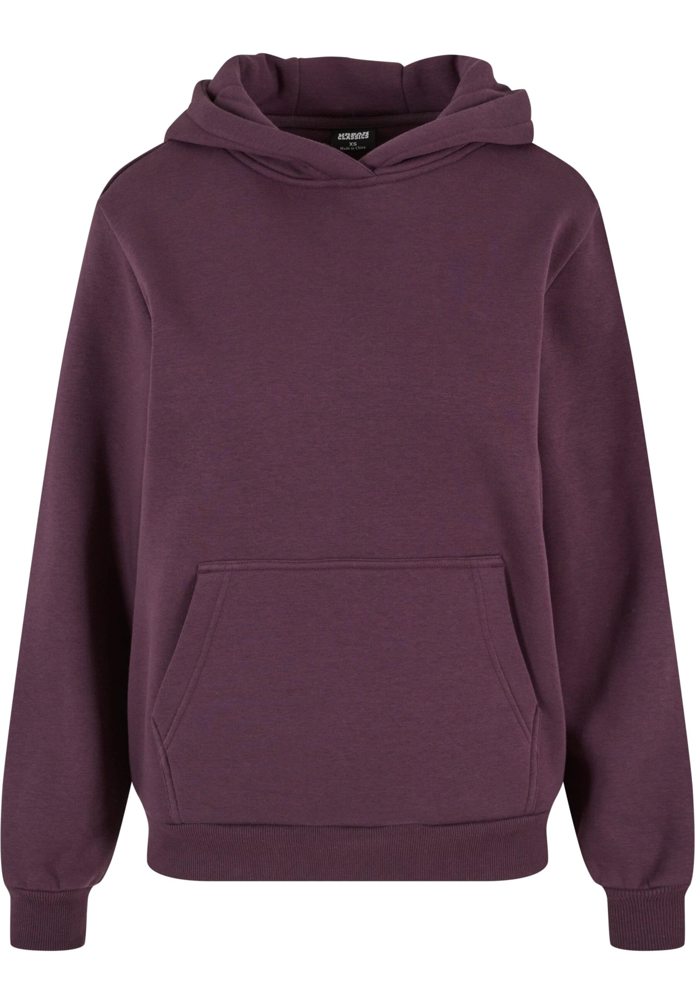 Urban Classics Μπλούζα φούτερ 'Fluffy' σε λιλά: μπροστά