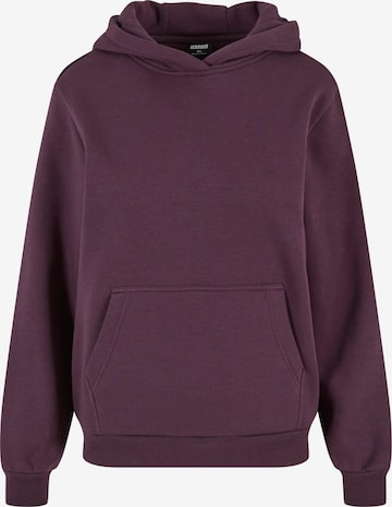 Felpa 'Fluffy' di Urban Classics in lilla: frontale