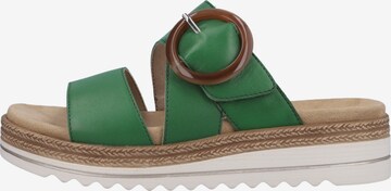 REMONTE Mules in Green: front