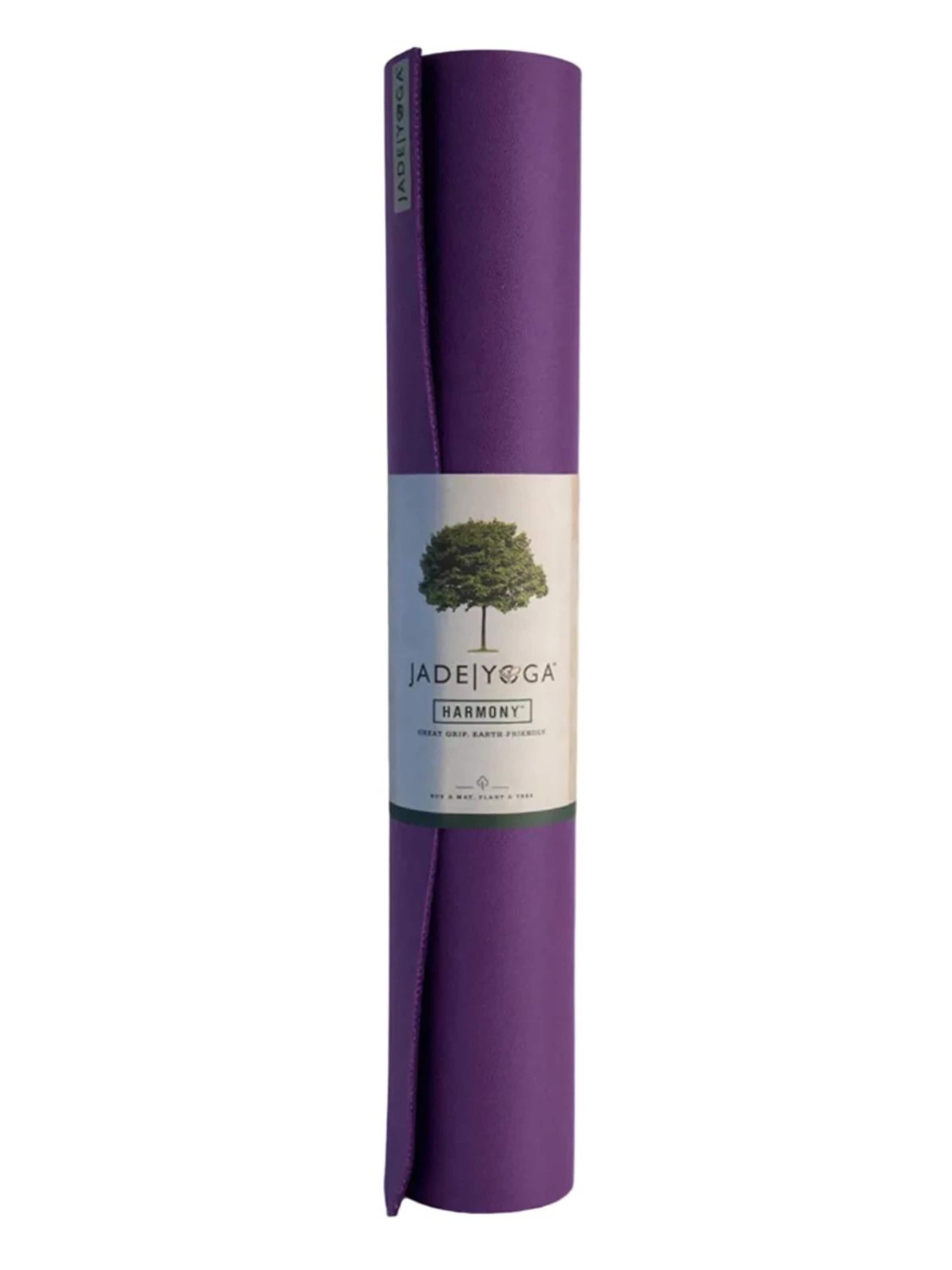 JADEYOGA Mat 'Harmony Professional' in Purple: front