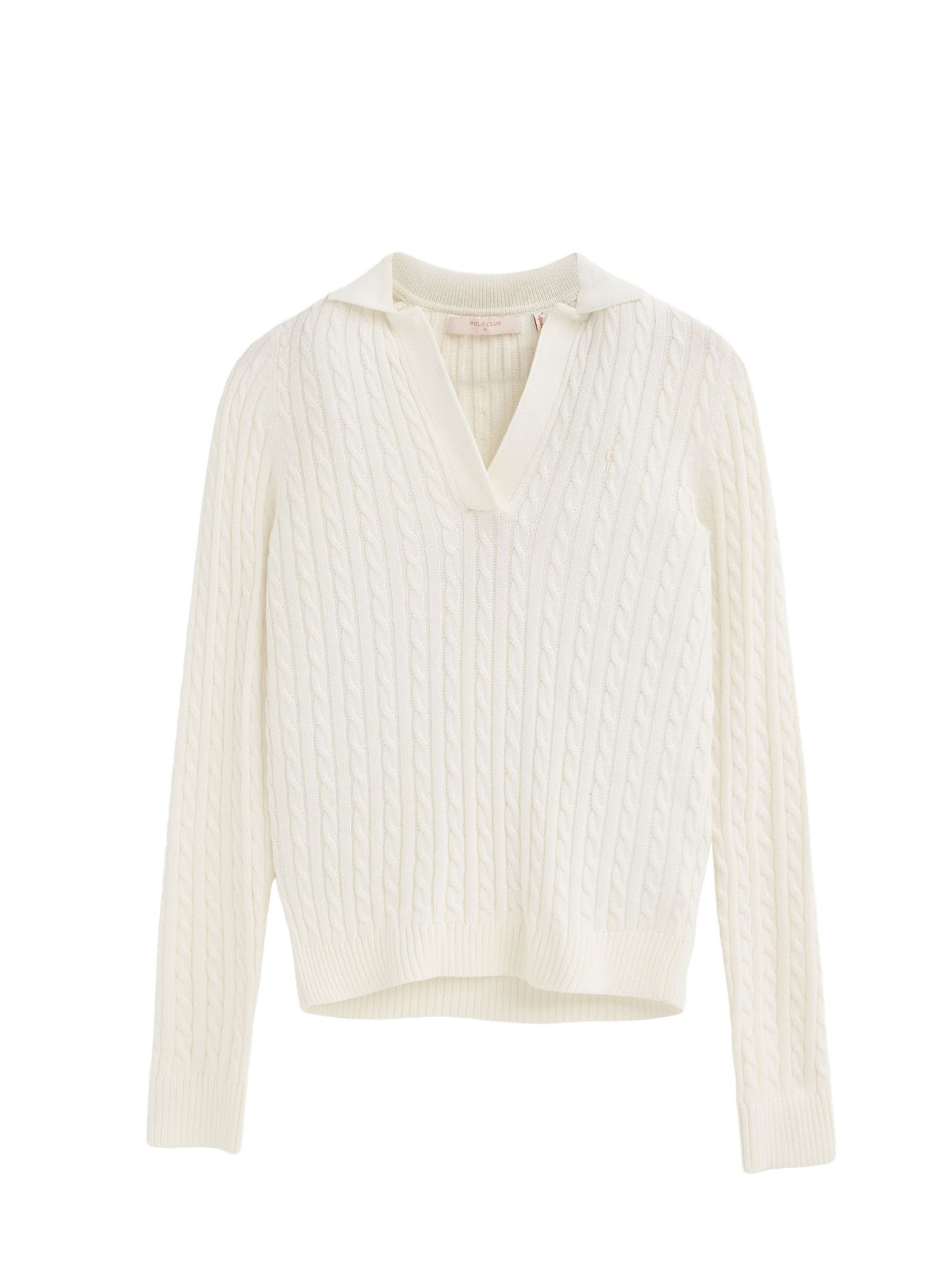 Polo Club Pullover ' in Beige: Vorderseite
