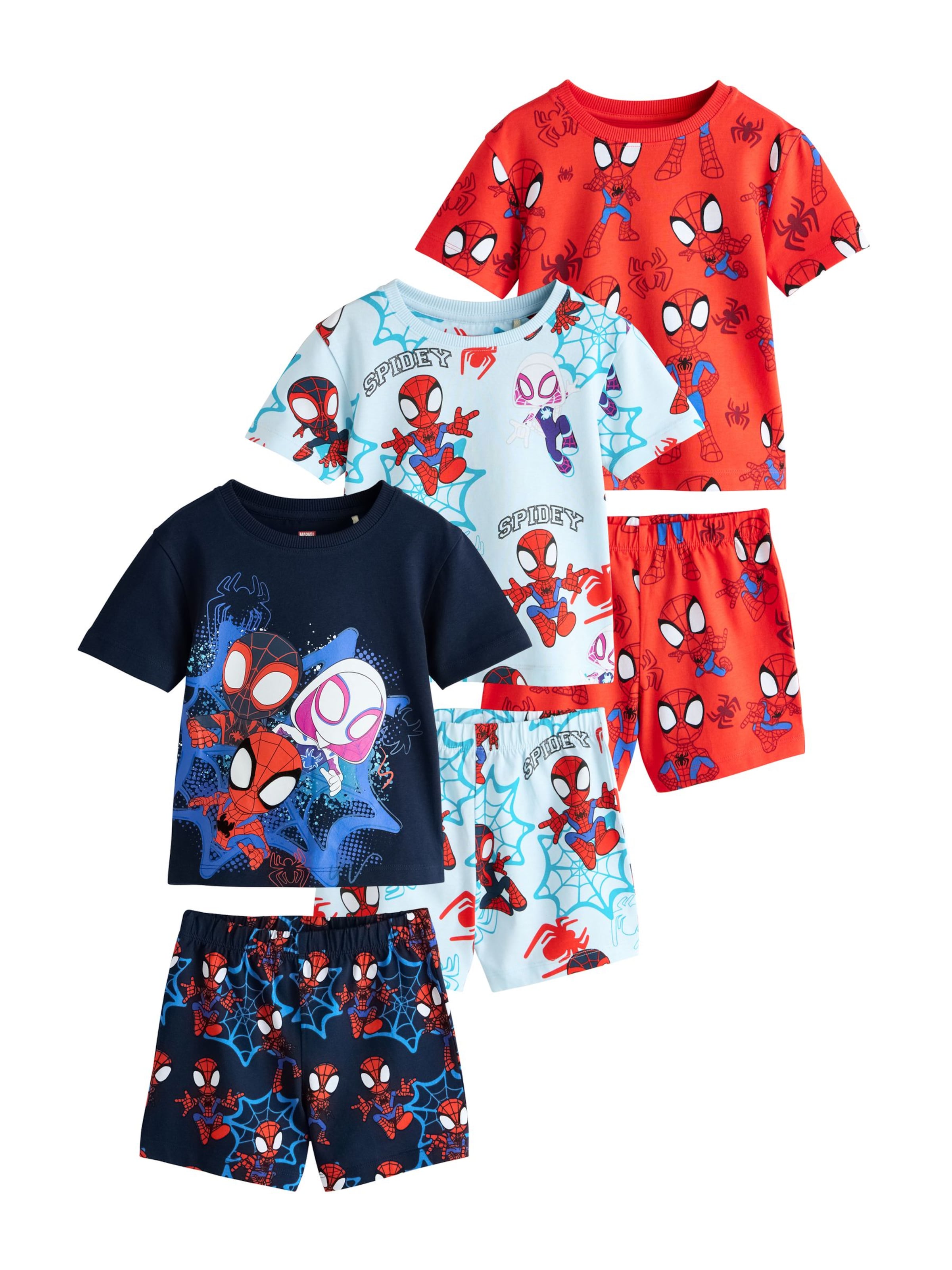 Pyjama 'Spidey and Friends' Next en bleu : devant