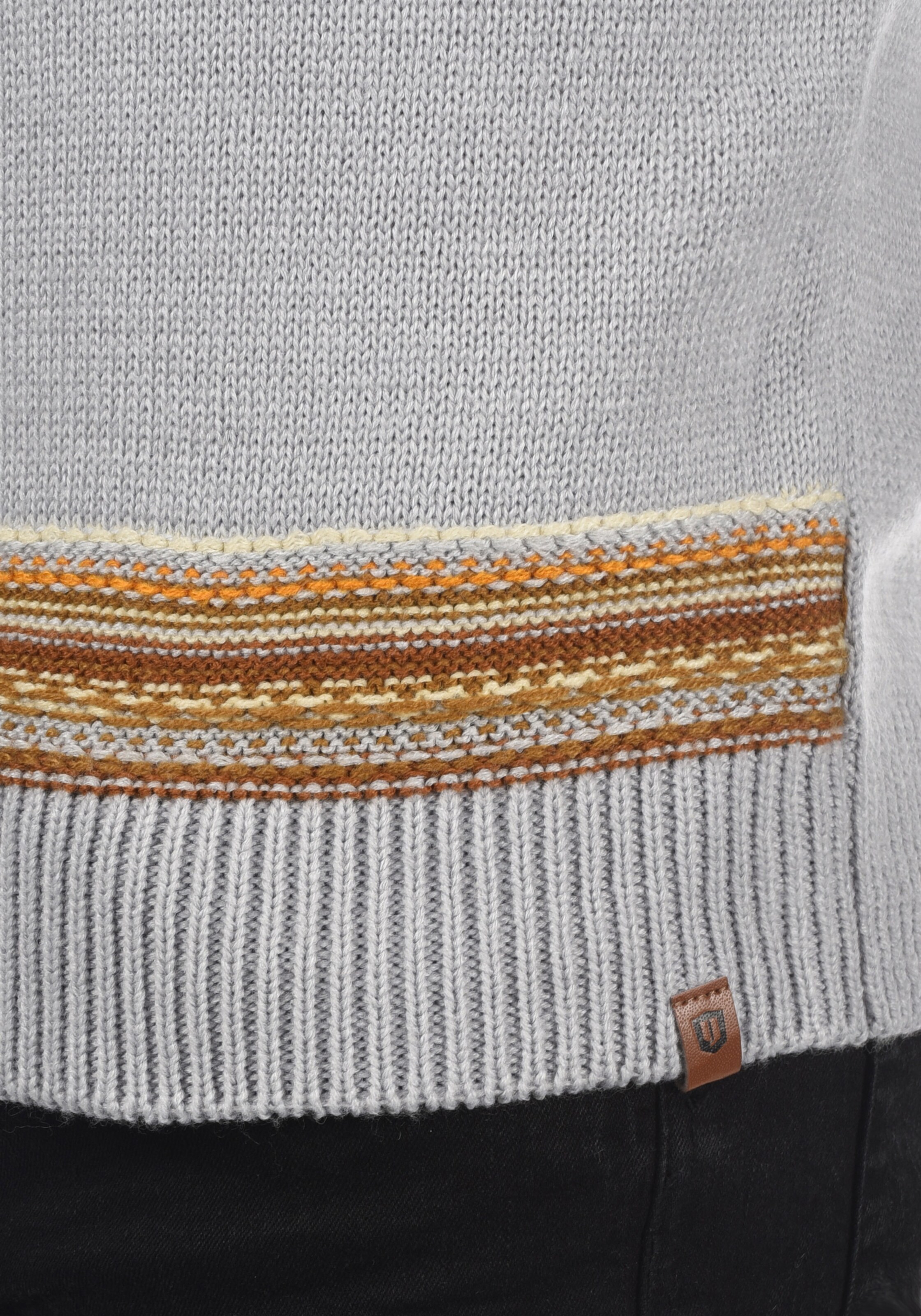 INDICODE JEANS Sweater 'Lurdes' in Grey