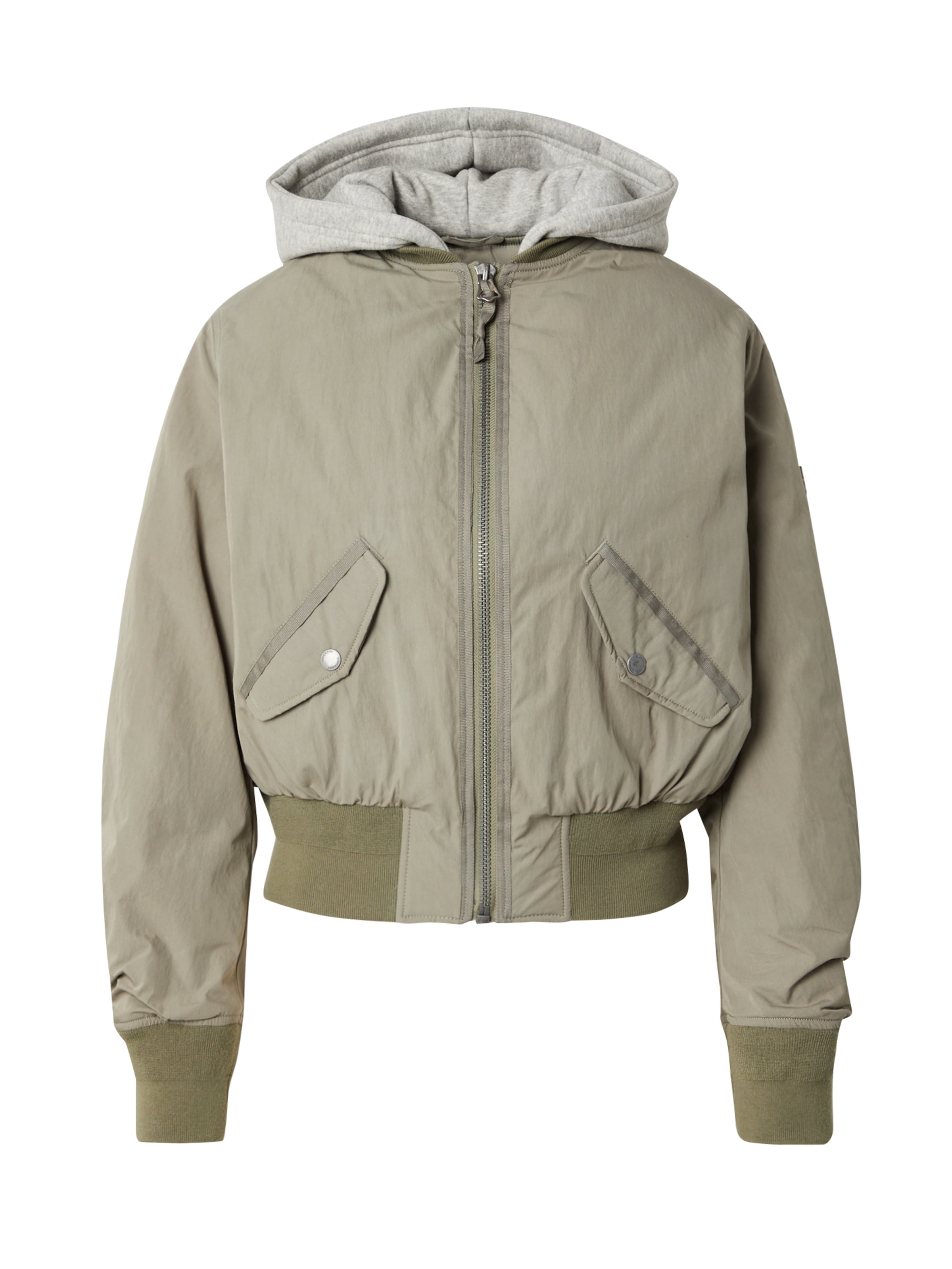 Superdry Between-season jacket 'MA1' in Green: front
