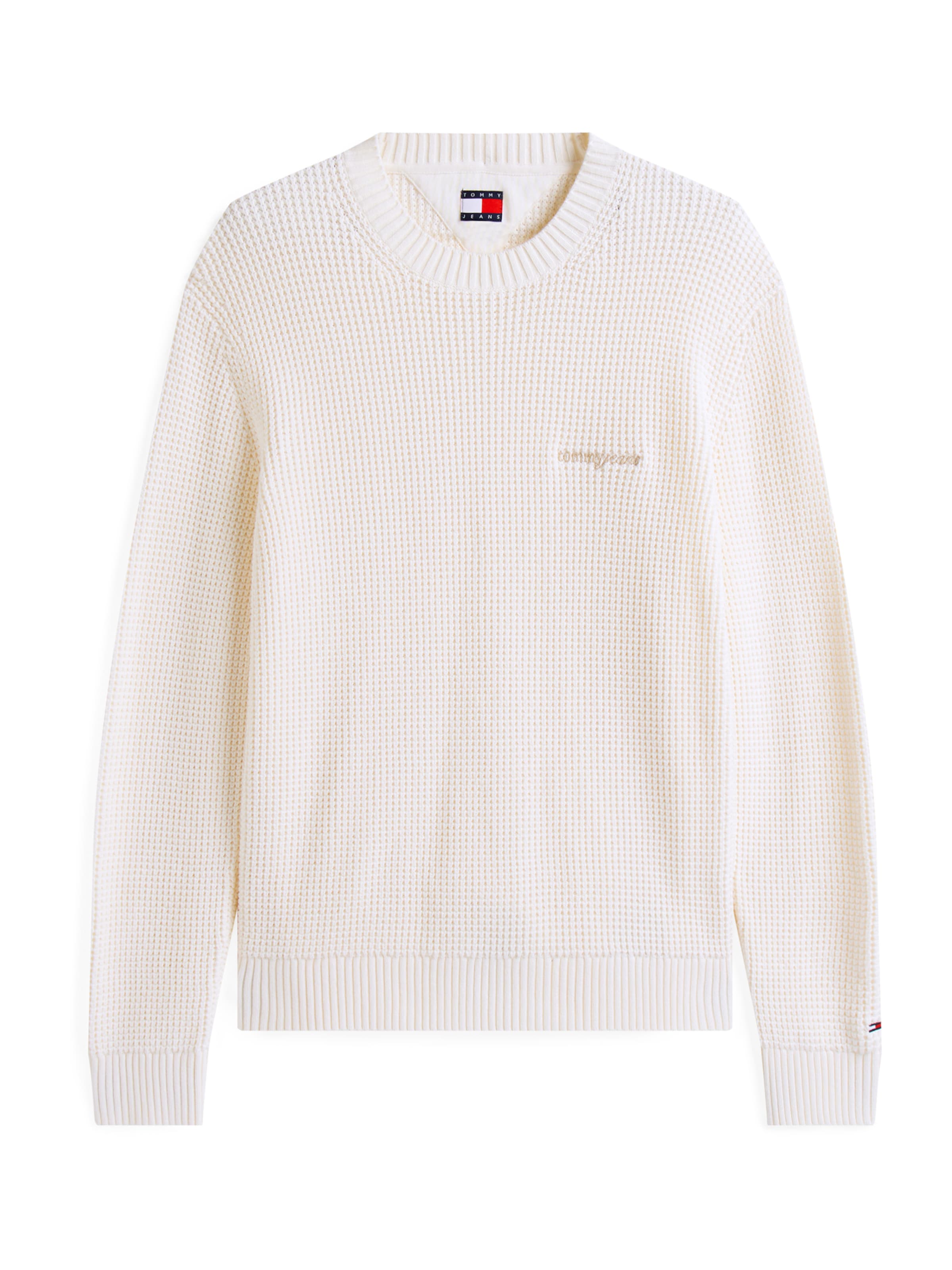 Pullover di Tommy Jeans in bianco: frontale