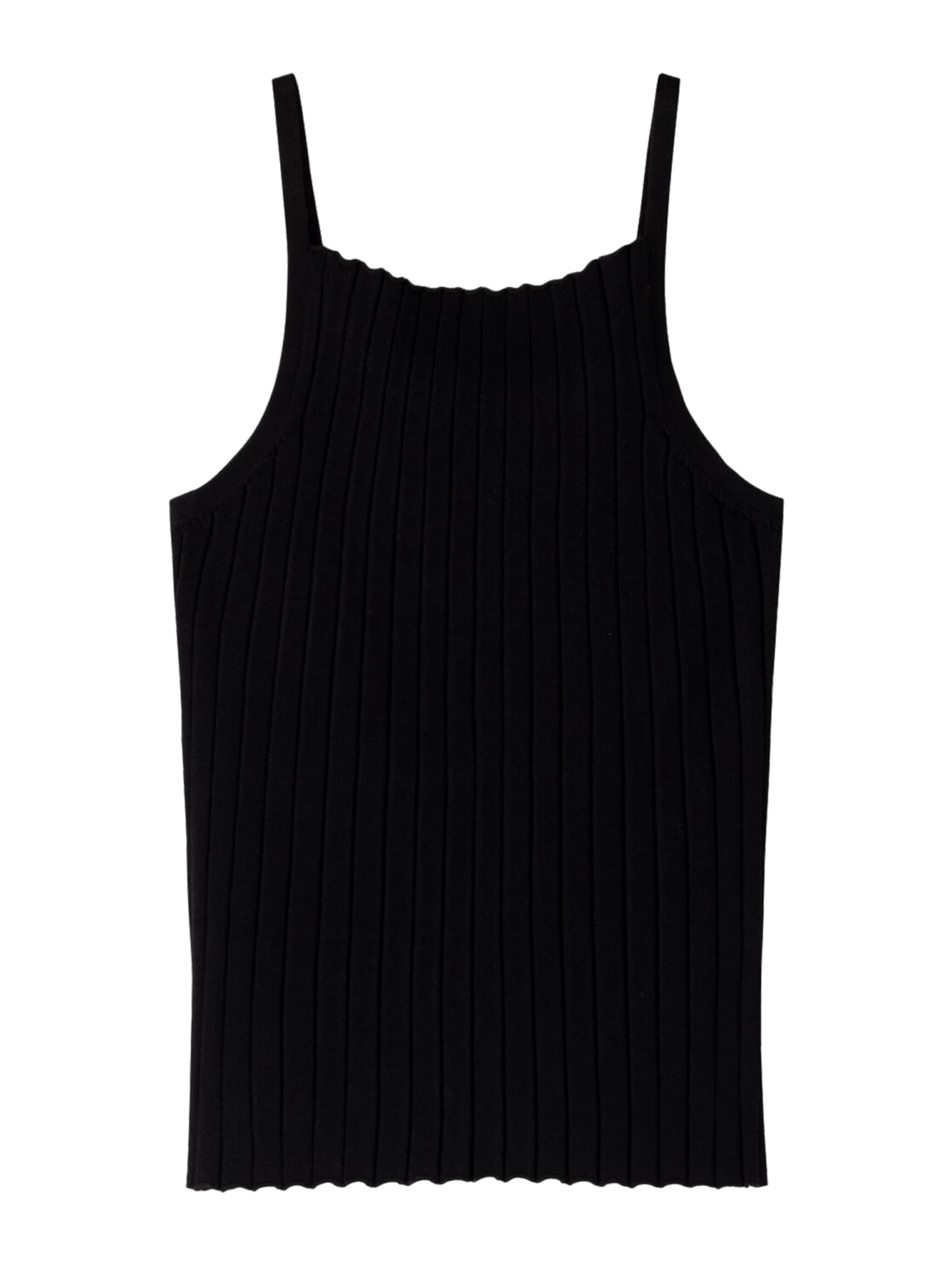 Bershka Sticktop i sort: forside