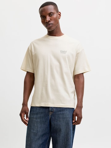 JACK & JONES Bluser & t-shirts 'JORAtocha' i hvid: forside