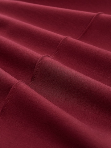 TOM TAILOR Wide leg Broek in Rood