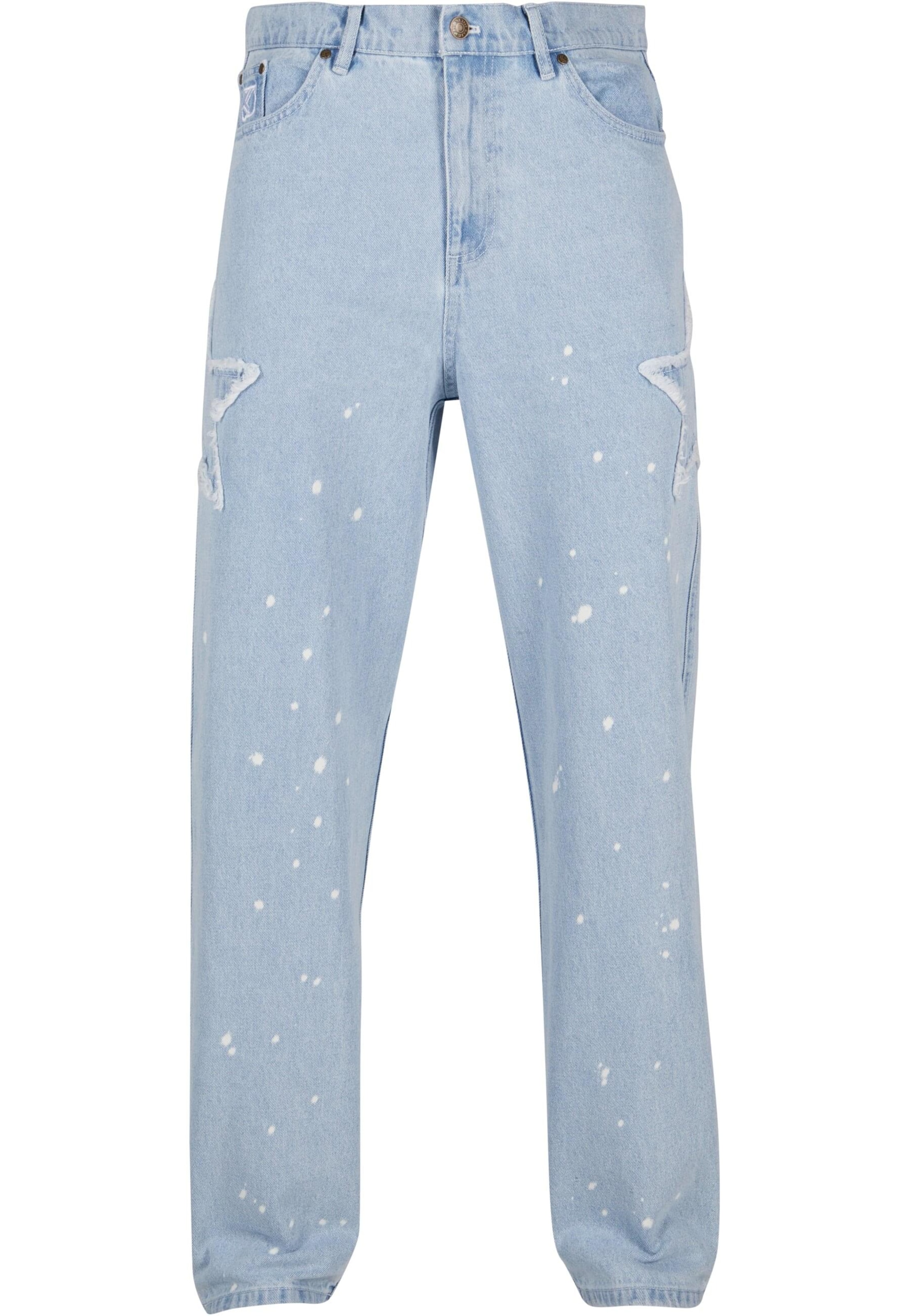 Karl Kani Обычный Джинсы в Синий: спереди