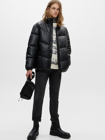 Pull&Bear Between-Season Jacket in Black