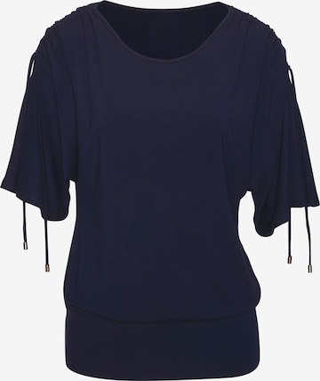 mėlyna LASCANA Marškinėliai: priekis