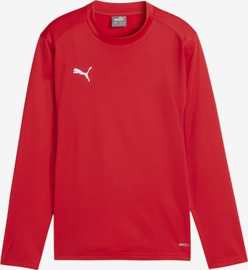 PUMA Athletic Sweatshirt in Red: front