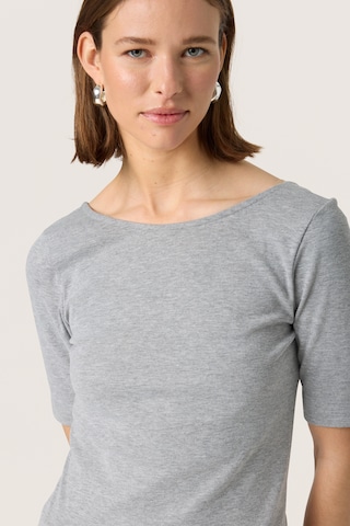 SOAKED IN LUXURY T-shirt 'SLCosetta' i grå