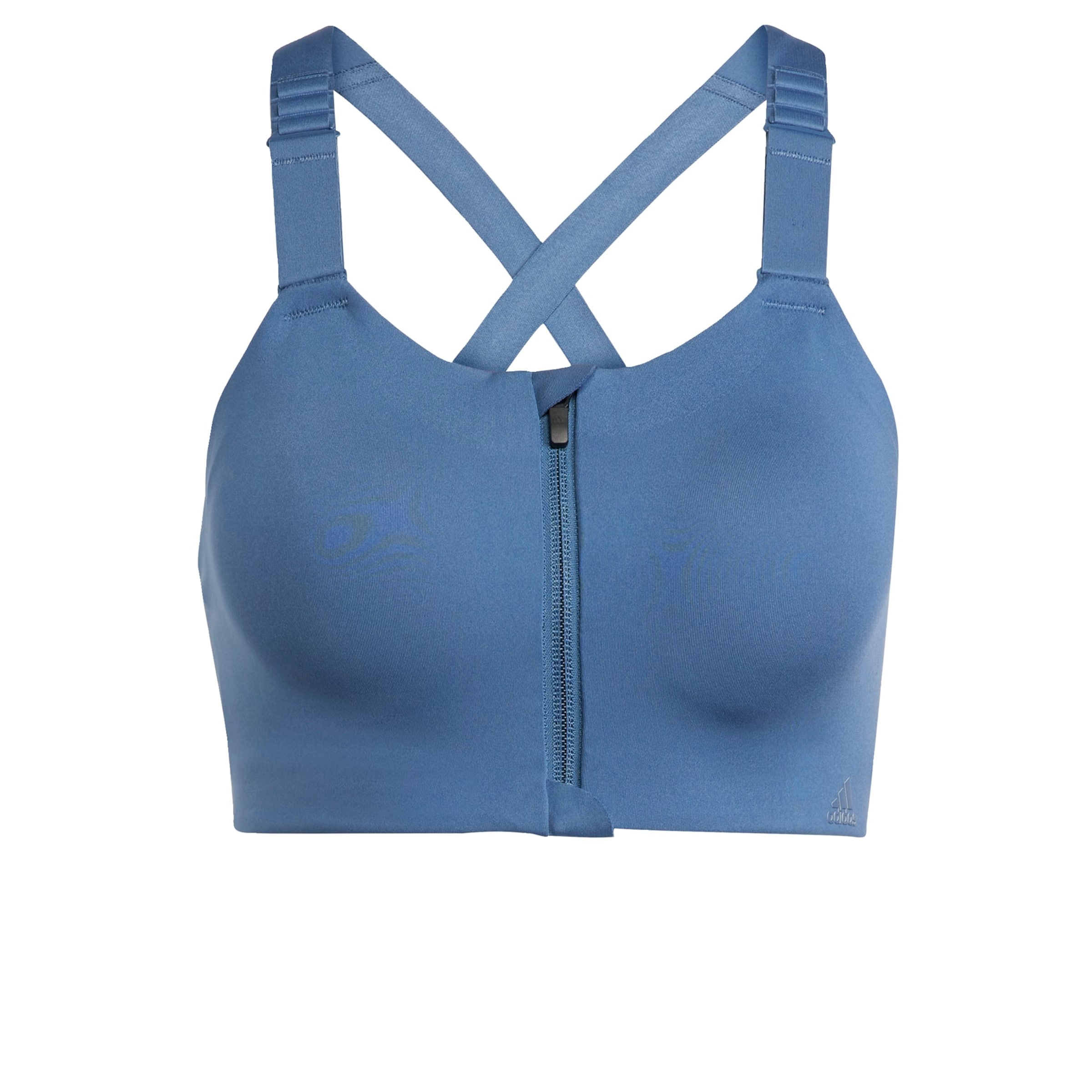 ADIDAS SPORTSWEAR High Support Αθλητικό σουτιέν 'Tlrd Impact Luxe High-Support Zip' σε μπλε: μπροστά