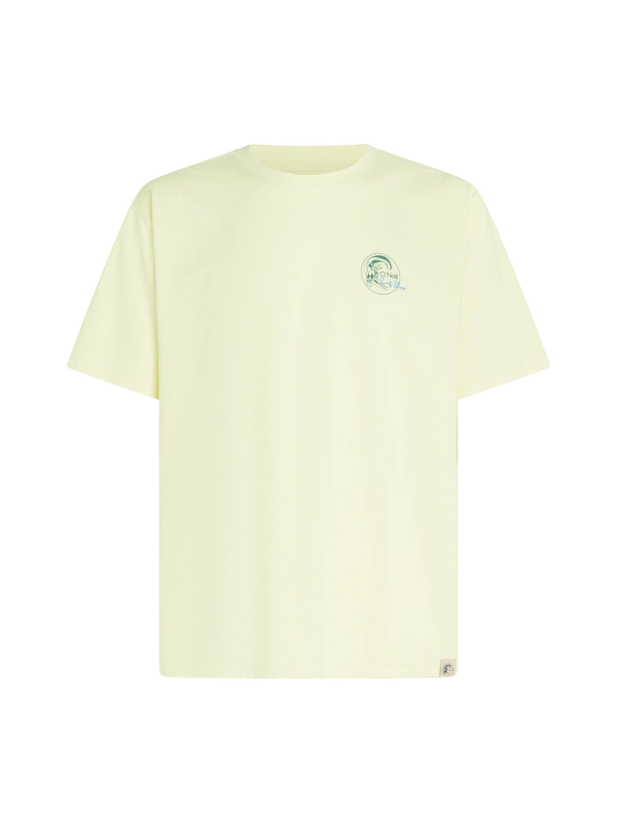 O'NEILL T-Shirt 'O'Riginals 70s Graphic' in hellgelb / grün, Produktansicht