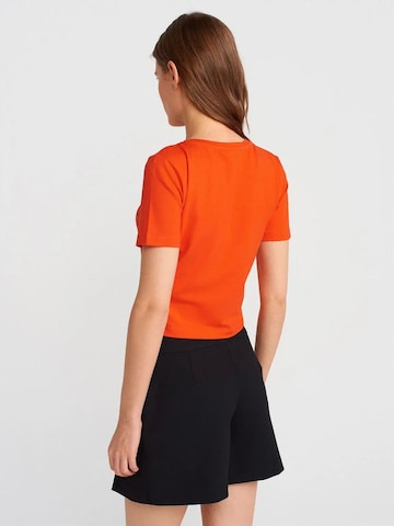 T-shirt Dilvin en orange