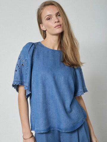 Top ' TellyCC ' di co'couture in blu: frontale