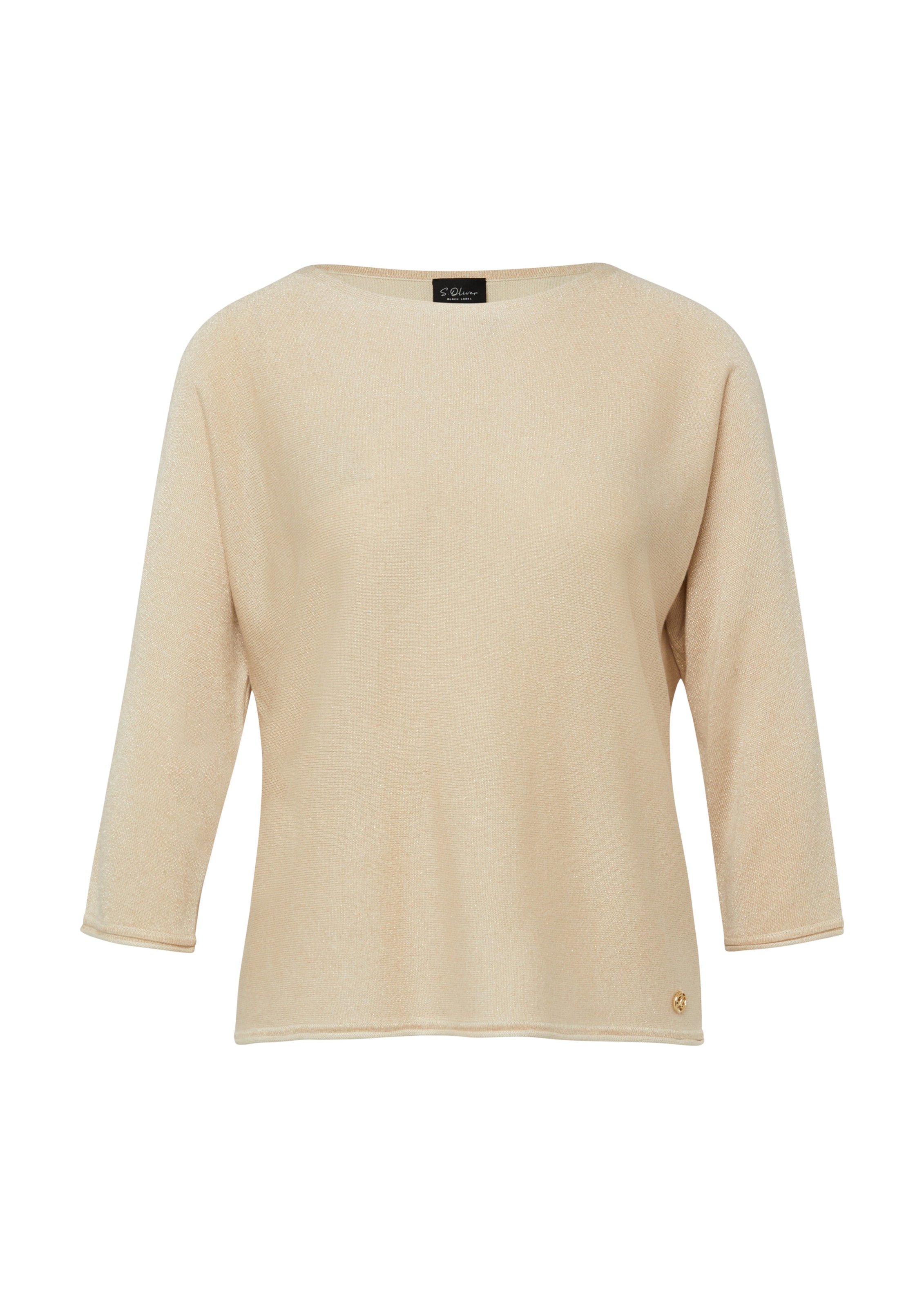 s.Oliver Sweater in Beige: front