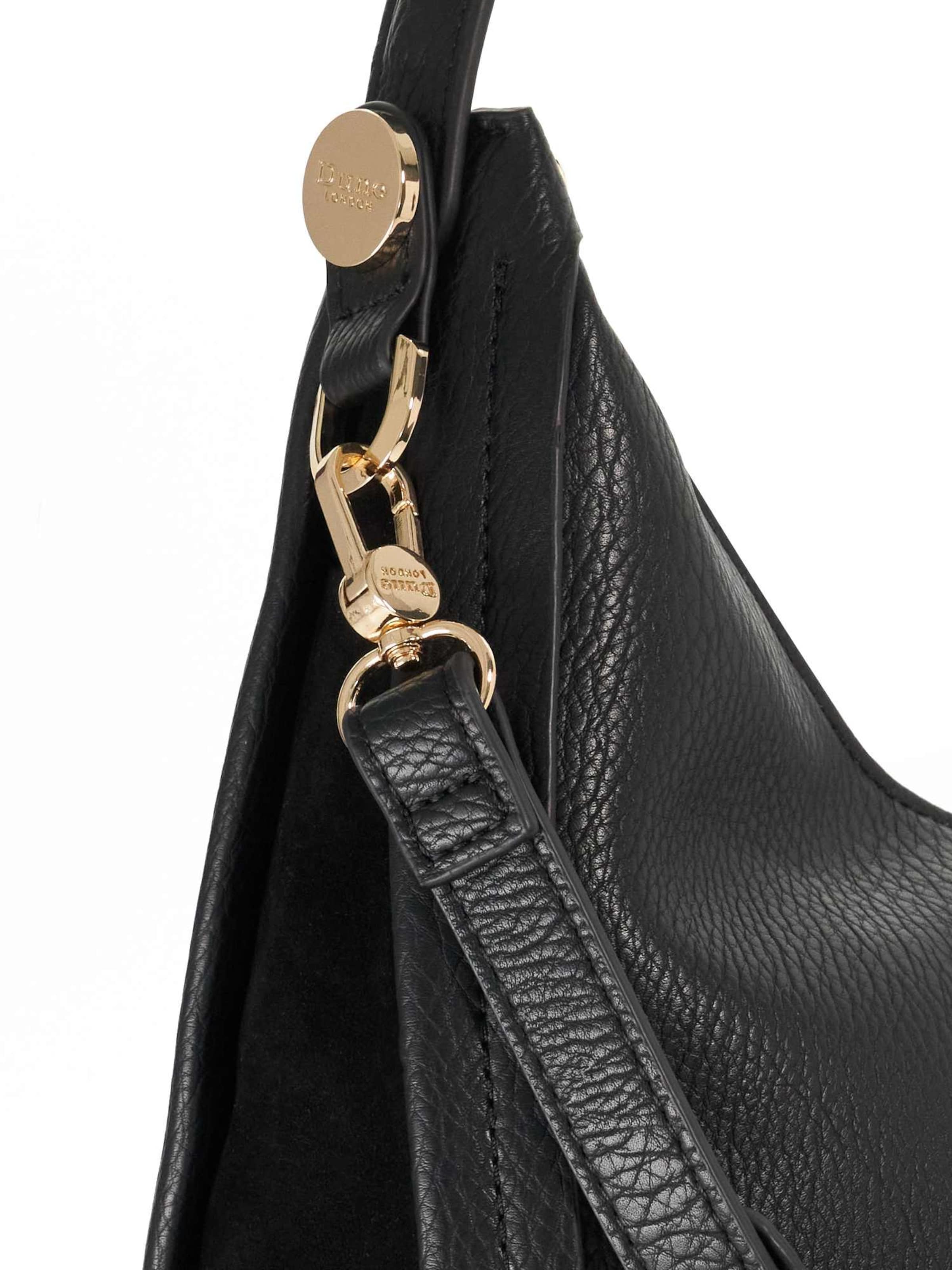 Dune LONDON Schultertasche 'Declared' in Schwarz
