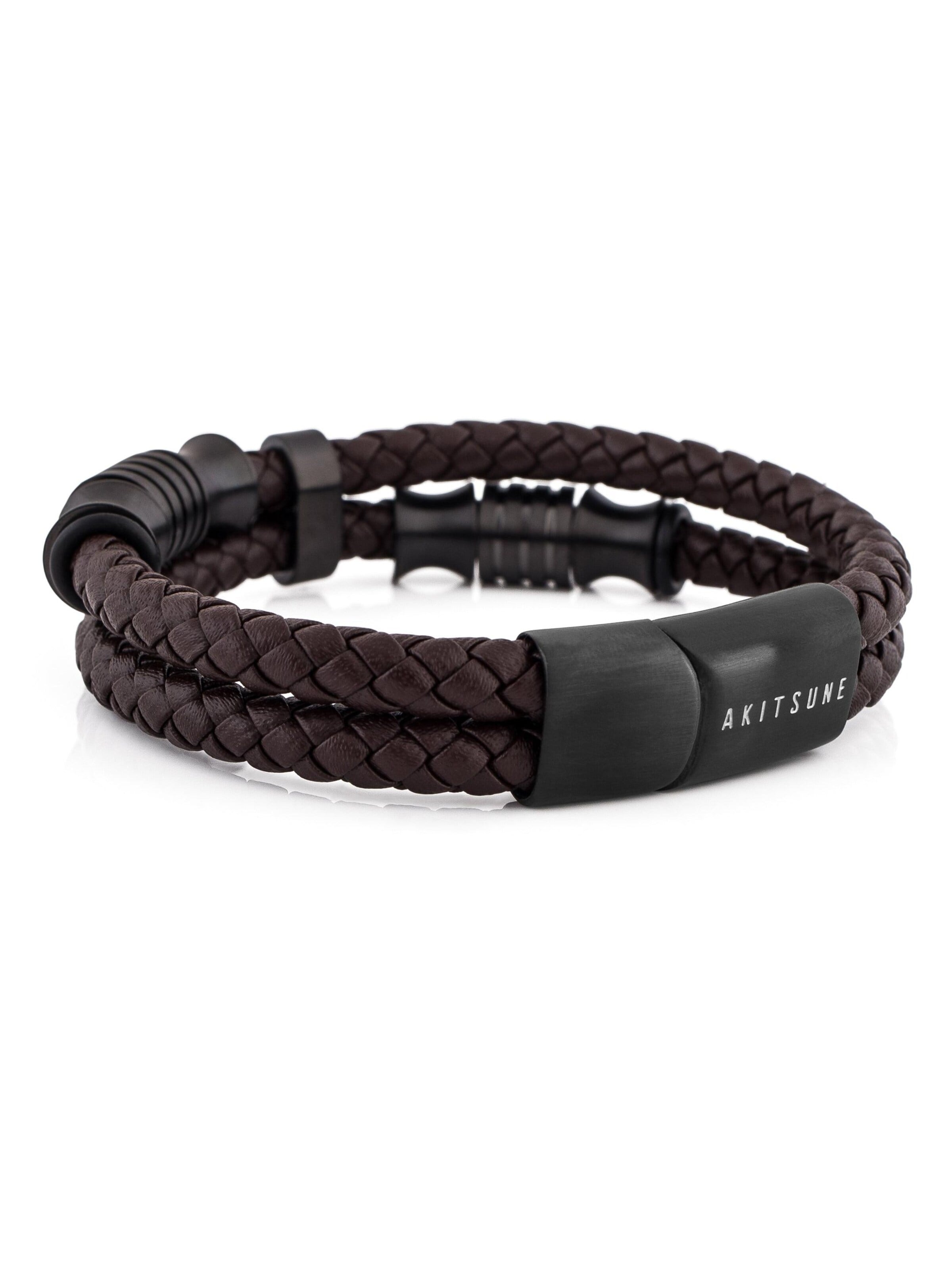 Akitsune Bracelet in Black: front