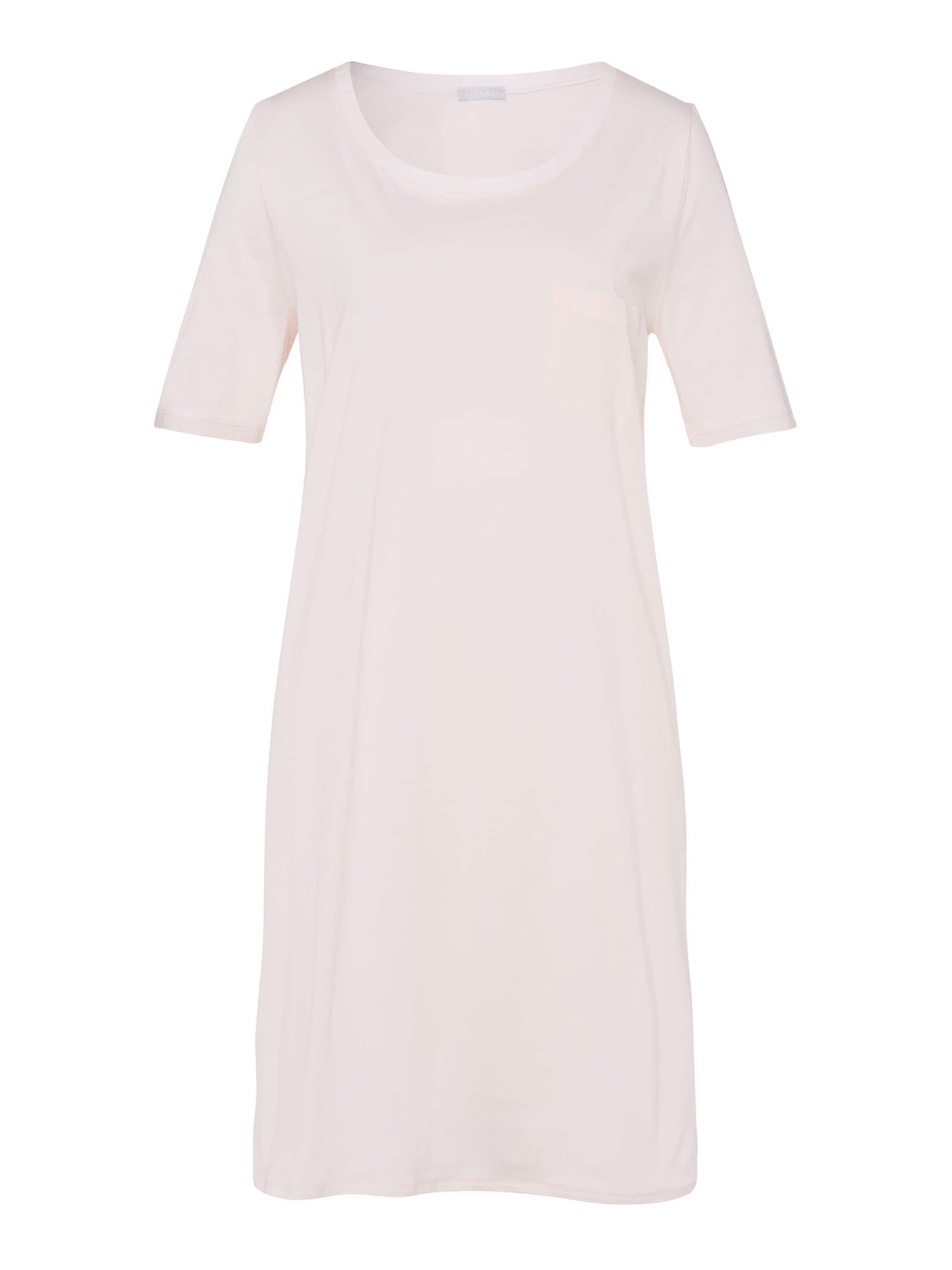 Chemise de nuit ' Cotton Deluxe 90cm ' Hanro en rose : devant