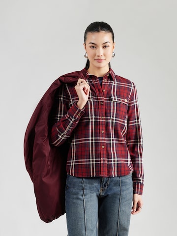 Superdry Bluse in Rot: Vorderseite