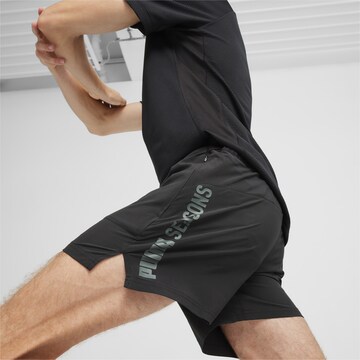 PUMA Regular Sportshorts 'Seasons' in Schwarz