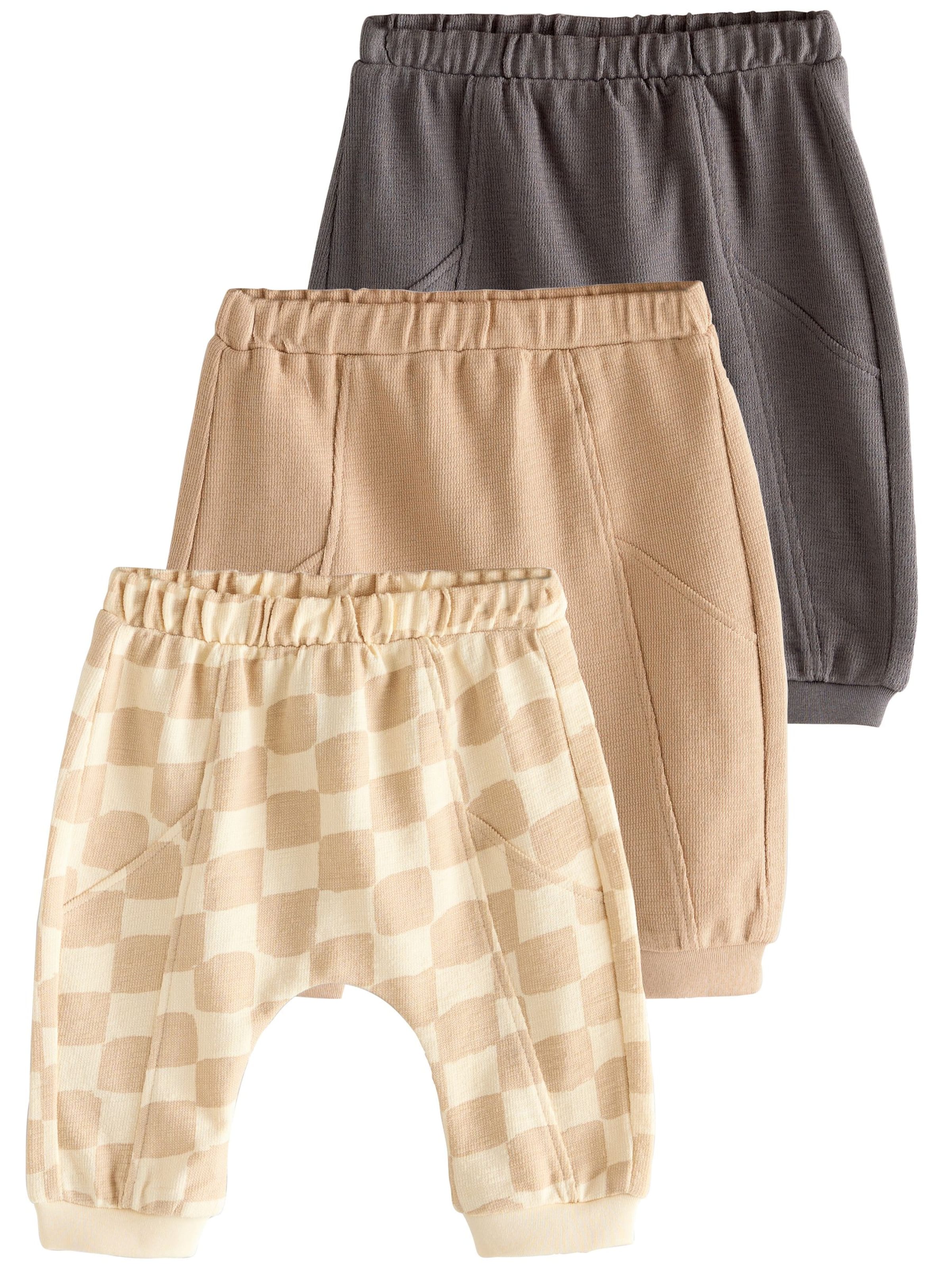 NextTapered Hlače - bež boja: prednji dio