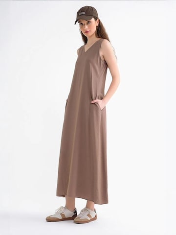 Robe d’été MixRay en marron