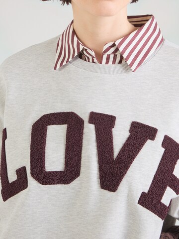 VERO MODA Collegepaita 'VMCiao Bella' värissä harmaa