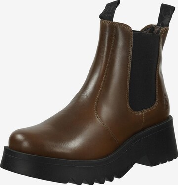 FLY LONDON Chelsea boots in Groen: voorkant