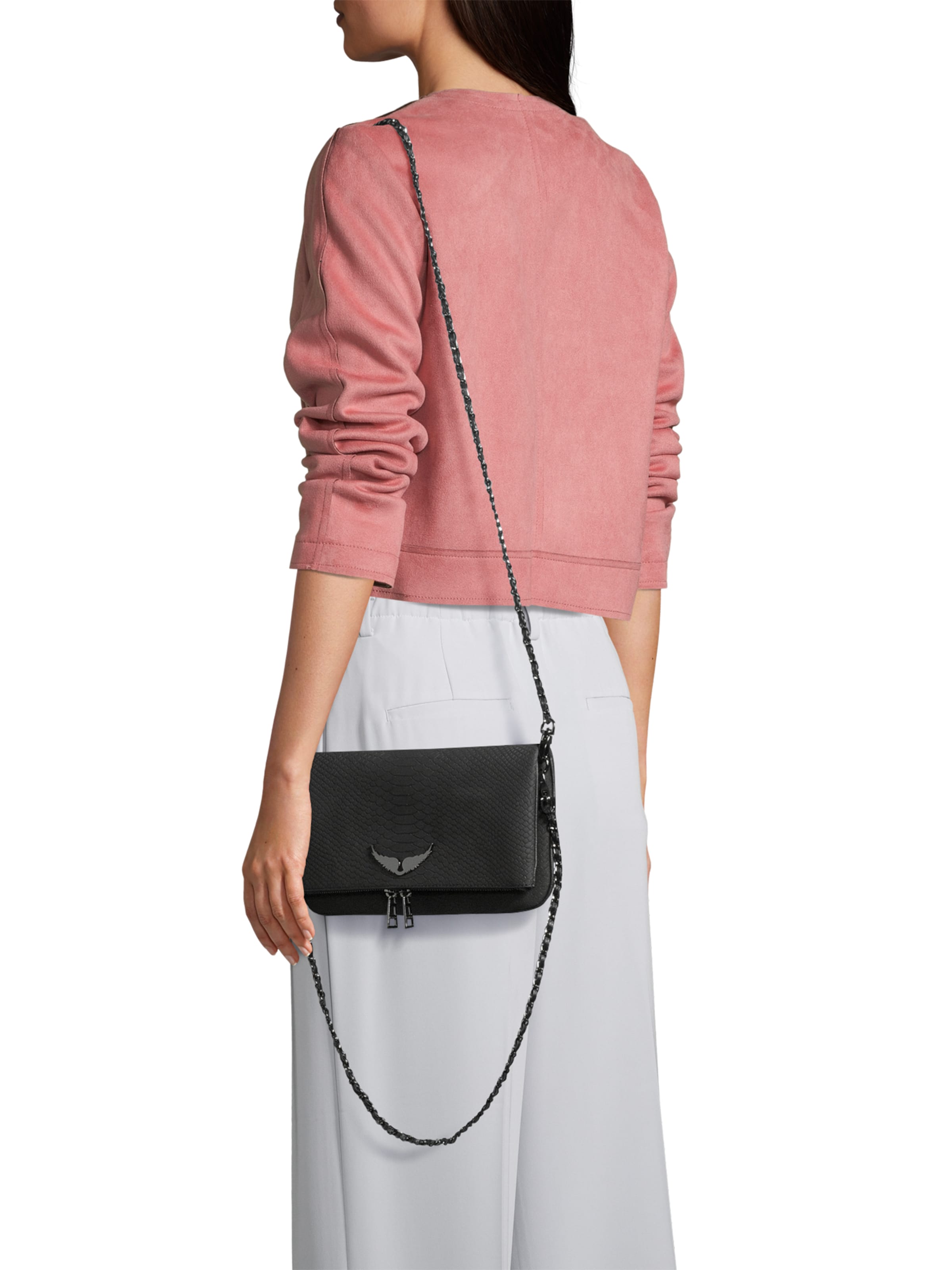 Pochette 'ROCK' di Zadig & Voltaire in nero