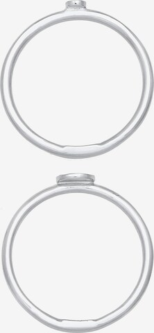 ELLI Ring 'Kreis' in Silver