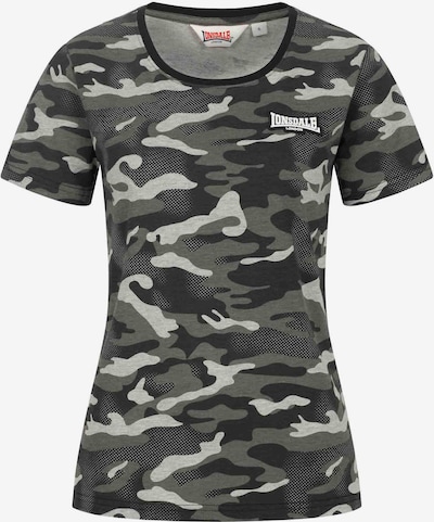 LONSDALE T-Krekls, krāsa - pelēks / melns / balts, Preces skats