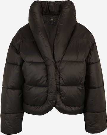 Veste d’hiver 'CROISSANT' River Island Petite en noir : devant