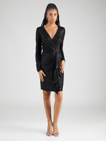 Lauren Ralph Lauren Cocktail Dress 'CINLAIT' in Black: front