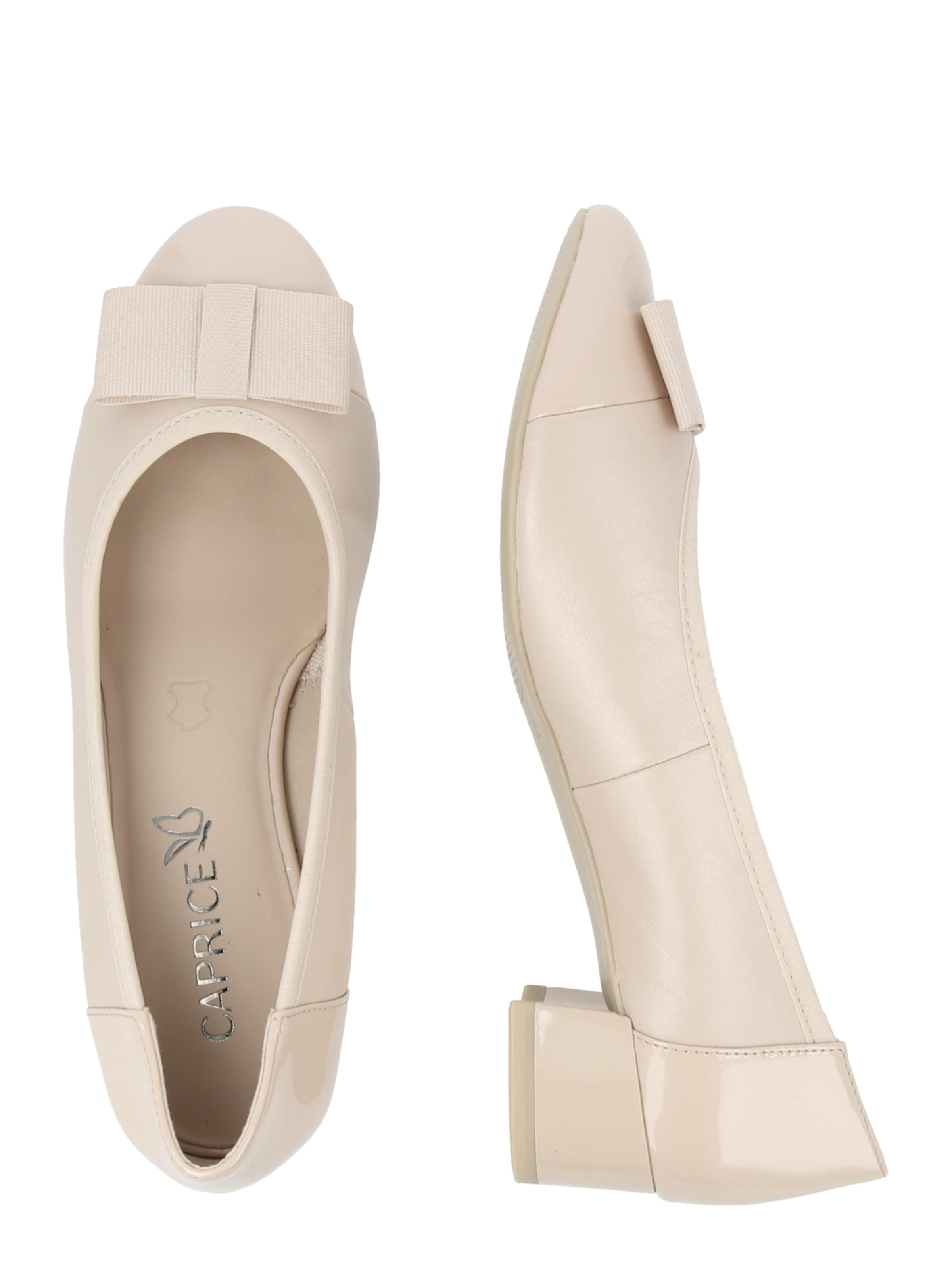 Pumps de la CAPRICE pe bej