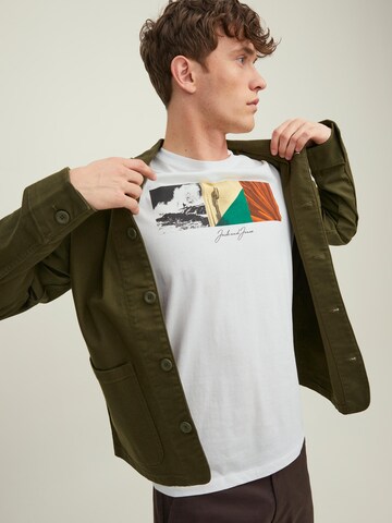 JACK & JONES T-Shirt 'SUNSTRIKE' in Weiß