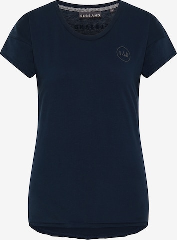 T-shirt 'Ragne' Elbsand en bleu : devant