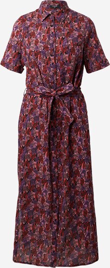 FRNCH PARIS Robe-chemise en violet / rose / rouge / noir, Vue avec produit