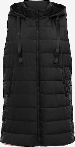 Gilet Imily Bela en noir : devant